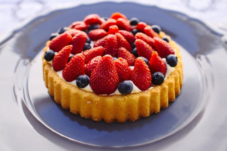 清爽营养的水果蛋糕图片蛋糕水果蛋糕